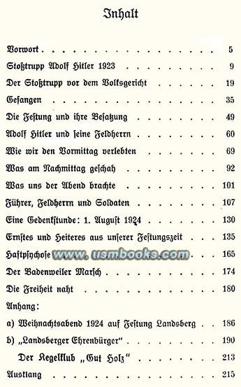 Mit Adolf Hitler auf Festung Landsberg INDEX