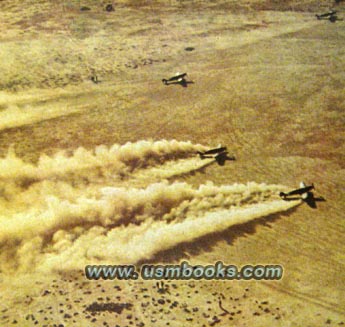 Luftwaffe airplanes in North Africa