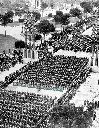 1938 Hitler state visit to Fascist Rome