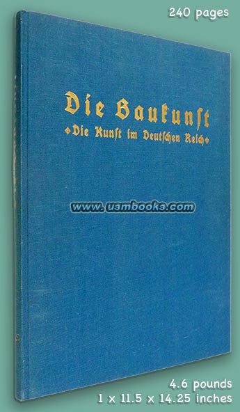 Nazi architecture magazine die Baukunst, 1942