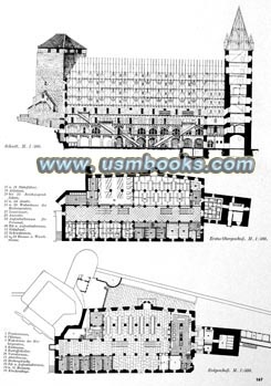 Nazi architectural plans Reichsjugendherberge Luginsland in Nuremberg