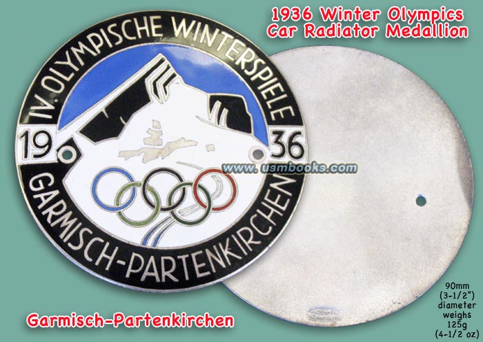 IV. OLYMPISCHE WINTERSPIELE GARMISCH-PARTENKIRCHEN 1936