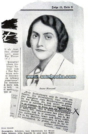 Viennese anti-Nazi activist Irene Harand