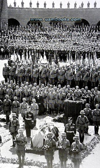 Hindenburg funeral 1934