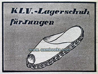 KLV-Lagerschuh Schnittmuster