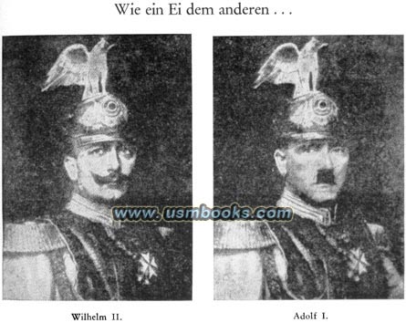 WILHELM II and Hitler