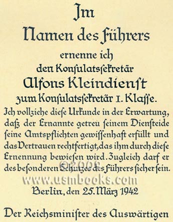 Im Names des Führers