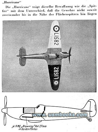 RAF Hurricane machine guns