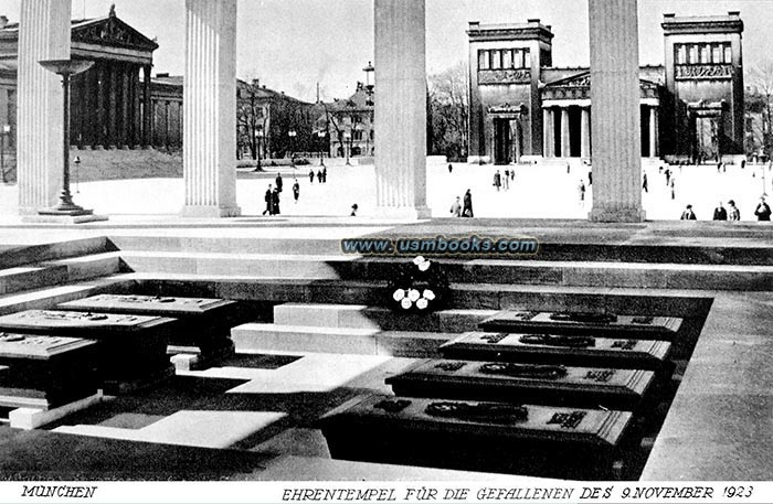 Nazi martyrs, NS Ehrentempel Munchen