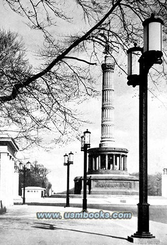 Victory Column Berlin, Alpert Speer street lights