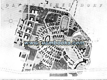 the design of the 1936 Berlin Olympic Village