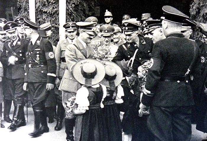 Himmler, Hitler, SS uniforms