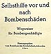 Selbsthilfe vor und nach Bombenschäden, RLB 1944