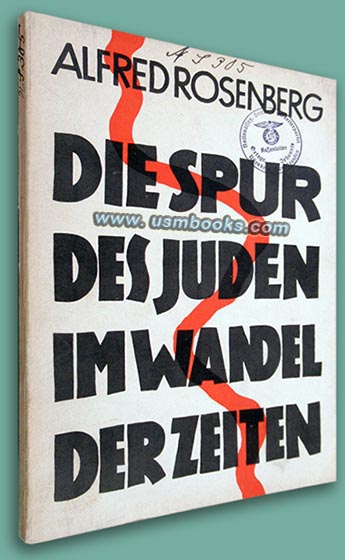 Die Spur des Juden im Wandel der Zeiten, Alfred Rosenberg