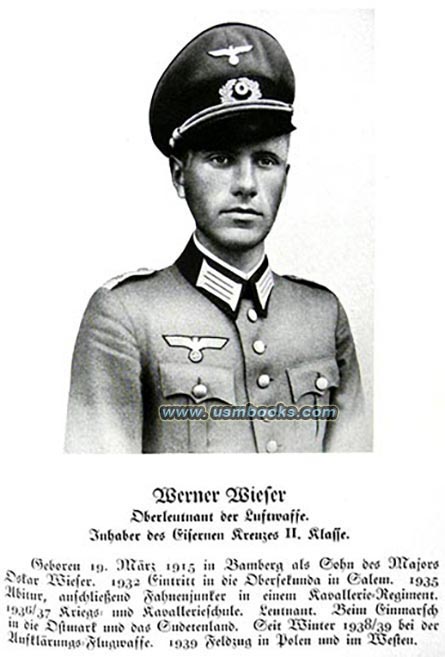 Oberleutnant der Luftwaffe Werner Wieser