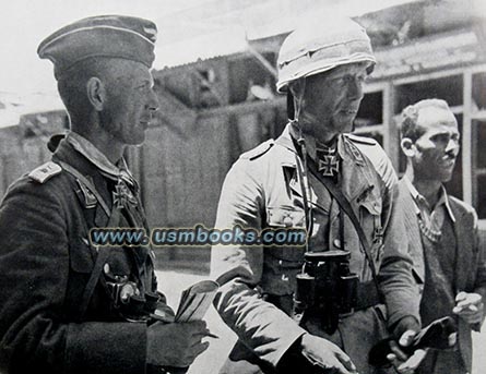 Nazi paratrooper with Knights Cross