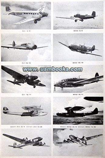 Luftwaffe airplanes