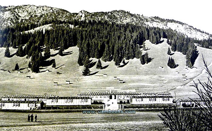 wooden RAD barracks in Tirol